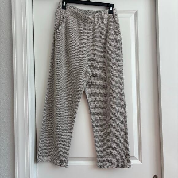 O’Neill Women’s Tanya Gray Knit Lounge Set Sz L Travel Comfy Beachy - Picture 4 of 16